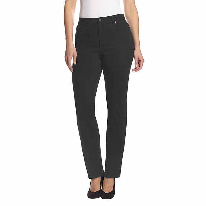 Amanda Stretch-Fit Jeans by Gloria Vanderbilt 12 Average/Grey Twilight ...