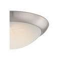 thumbnail image 3 of Westinghouse 6308800 11-Inch LED Indoor Flush Mount Ceiling Fixture, Brushed Nickel Finish with White Alabaster Glass, 3 of 4