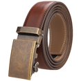 thumbnail image 1 of Slide Ratchet Elegent Brown Belt For Mens, 1 of 5