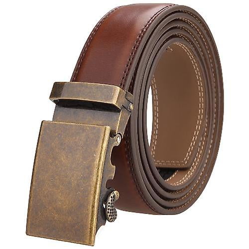 Slide Ratchet Elegent Brown Belt For Mens