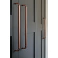 thumbnail image 2 of Goo-Ki 12.6" Hole Center Antique Copper Kitchen Cabinet Handles, Closet Classic Zinc Alloy Drawer Pulls Dresser Hardware for Bedroom， 6 Pack, 2 of 7