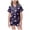 Dark Blue, variant on Cathalem Halloween Hats Ghost Pajamas Pajama Set Silk Pjs Short Sleeve Sleepwear Summer Clothes Yellow 6-7 Years