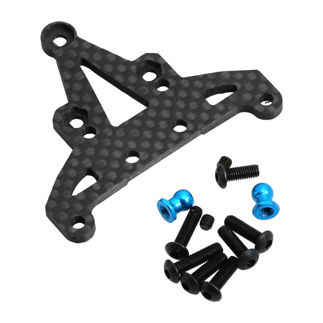 Front Gearbox Mount Holder, Carbon Fiber Gearbox Mount Spare Parts