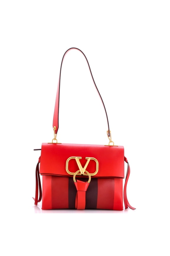 Pre-Owned VRing Shoulder Bag Leather Small By Rebag