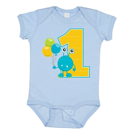 

Inktastic First Birthday Monster Gift Baby Boy or Baby Girl Bodysuit