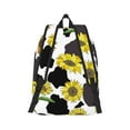 thumbnail image 2 of Naloa Sunflowers Country Canvas Backpack for Men Women Rucksack Casual Travel Daypack College Tote Satchel Bookbag for Teens-Medium, 2 of 7