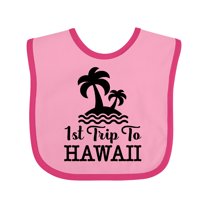 Inktastic First Trip to Hawaii Vacation Boys or Girls Baby Bib