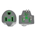thumbnail image 2 of Tripp Lite 15ft Hospital Medical Power Extension Cord 5-15P 5-15R 13A Gray, 2 of 7