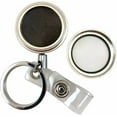 thumbnail image 4 of Custom Stainless Steel Lanyard with Floating Charm Locket Badge Reel with Sturdy Screw Top Lid and Key Ring Retractable Heavy Duty Rust and Tarnish Free Chain (FC LY Summer), 4 of 6