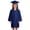 Dark Blue |#12, variant on Shiny Preschool Graduation Cap and Gown for Kids 2026 Tassel kindergarten graduation cap and gown Dark Green S