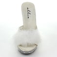 thumbnail image 6 of 5" Heel Maribou Slipper, 6 of 6