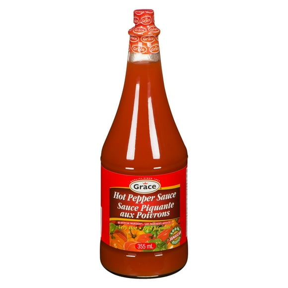 Grace Hot Pepper Sauce, 355ml Bottle