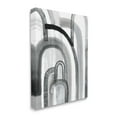 thumbnail image 3 of Stupell Industries Abstract Opaque Arches Black Grey White,24 x 30,Designed by Grace Popp, 3 of 4