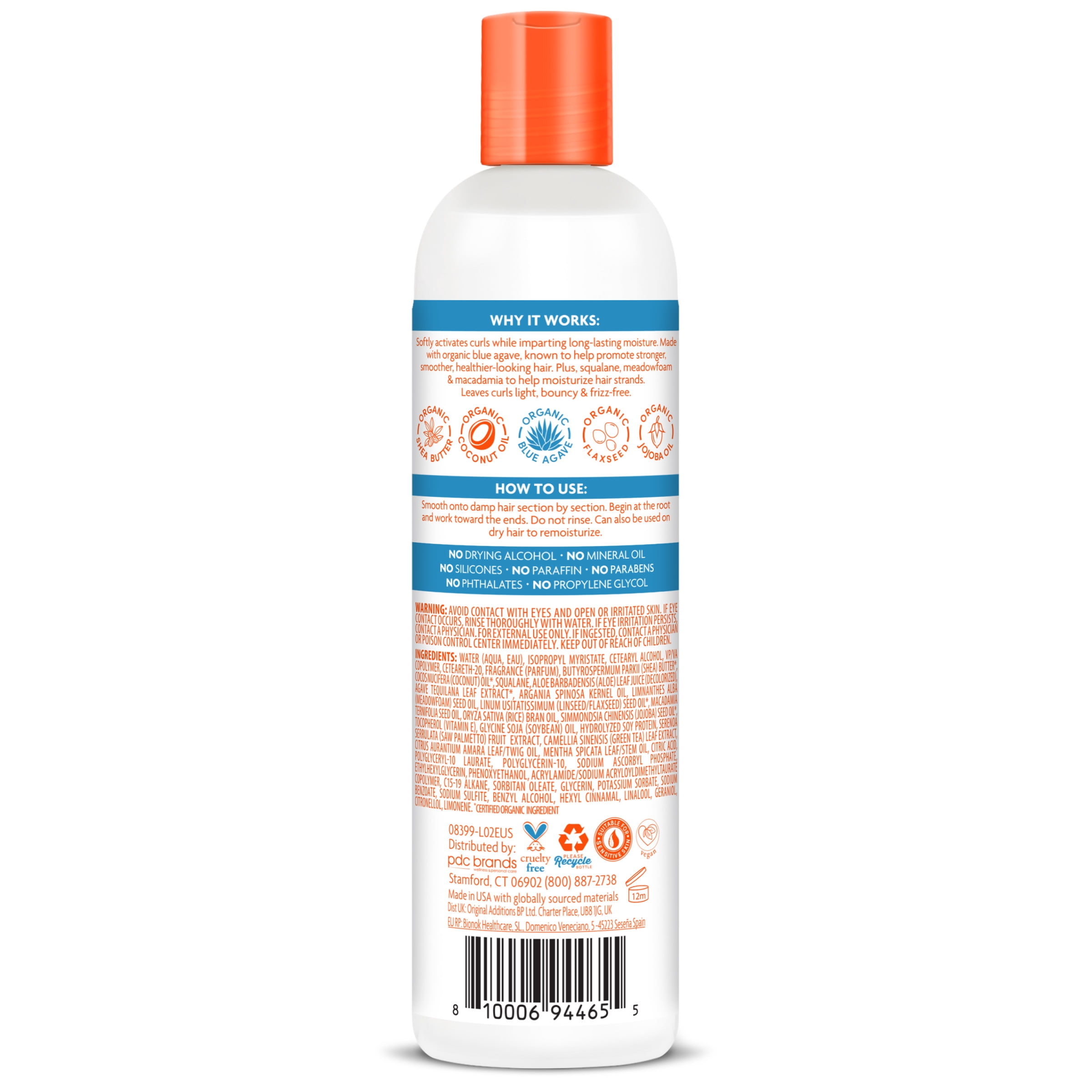 Cantu Weightless Smooth + Curl Cream, 10 fl oz