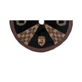 thumbnail image 3 of Blair Castle Checkered Wedges Patchwork 100% Cotton Christmas Tree Skirt 54", 3 of 6