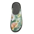 thumbnail image 3 of IAUYY Memory Foam House Slippers Suitable for Both Men and Women. Comfortable, Anti-Slip Plush Flat-Bottomed Slippers The Best Holiday Gift A Light Green Background, 3 of 9