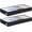 Soft-Black-2 Pack, variant on Under Bed Storage Container Bins , Low Profile Underbed Clothes Storage Organizer for Dorm & Home, Use for Blanket and Toy