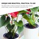 thumbnail image 5 of 10 piezas de enrejado de soporte para plantas trepadoras de interior, flores, plantas de interior, decoración exterior, arte de hierro para jardín., 5 of 6