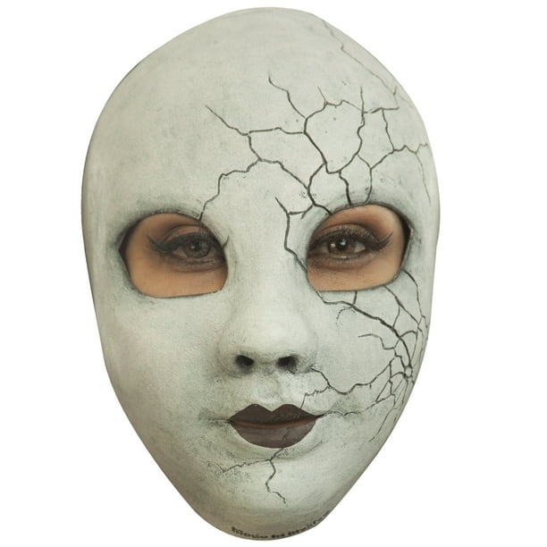 Máscara De Creepy Doll Face Disfraz Halloween Urban Muñeca Ghoulish productions Media Máscara