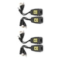 thumbnail image 1 of Power Balun Bling Bling 2 pares 3 en 1 PowerVideoAudio Conector de audio Balun, 1 of 12