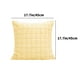 thumbnail image 3 of Funda de cojín de chenilla para sofá de 45 x 45 cm | Funda de cojín decorativa para la mesita de noche de salón | Respaldo suave y firme | Lavable a mano o a máquina | Relleno no incluido, 3 of 6