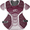 Maroon/White, variant on Rawlings Intermediate Velo Series Chest Protector