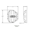 thumbnail image 4 of B&M 10315 Cast Aluminum Differential Cover for Dana 80, 4 of 4
