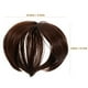 thumbnail image 5 of Postizo de pelo con clip para mujer, postizo de fibra para adelgazamiento del cabello, postizo con clip, postizo, 5 of 5