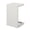 White, variant on GZXS C-Shaped Aluminum Side Table, Modern Outdoor Rust-Resistant End Table for Patio, Poolside, or Backyard, Space-Saving Design, White