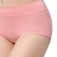 thumbnail image 3 of Ropa Interior Para Mujer Calzoncillos Sin Costuras Color Sólido Erógeno Cintura Media Algodón Erógeno Odeerbi  ODB140115, 3 of 3