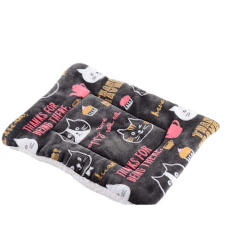 Woshilaocai Dogs Self Heat Mat Indoor Outdoor Blanket Cute Print Pet Mat