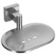 thumbnail image 5 of Wall Mounted Soap Dish Holder 304 Stainless Steel Bathroom Use Silver 15 x 9.8 x 8 cm Anti-rust 1Pack, 5 of 5