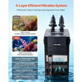 thumbnail image 3 of Filtro de cartucho VEVOR 1500L/H para acuarios de hasta 473 litros, 3 of 9
