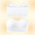 thumbnail image 7 of bnaln Bras for Women 1/2/3PCS Strapless Bras Seamless Bras Bandeau Bra Comfortable No Underwire Breathable Gathering Bra Underwear Tube Tops Soft Bralettes Full Coverage Everyday Bra, 7 of 7