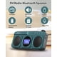 thumbnail image 2 of Altavoz Bluetooth SEMIER Radio FM digital pequeña con pantalla LCD, 2 of 9