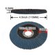 thumbnail image 5 of 5pcs Flap Discs 115mm 4.5 pulgadas Disco de lijado 40/60/80/120 Grit muelas abrasivas Cuchillas for amoladora angular, 5 of 7