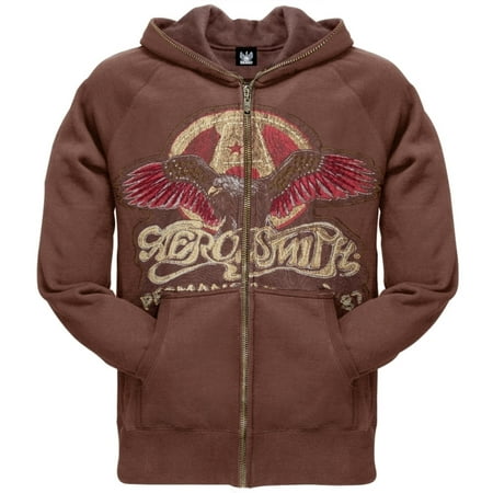 Eagle Graphic Hoodie - Aerosmith - Eagle Logo Premium Zip Hoodie