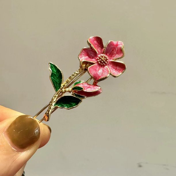Horquilla Retro Francesa Colorida Suave De Flores De Super Hadas Accesorios Para El Cabello Para Niñas