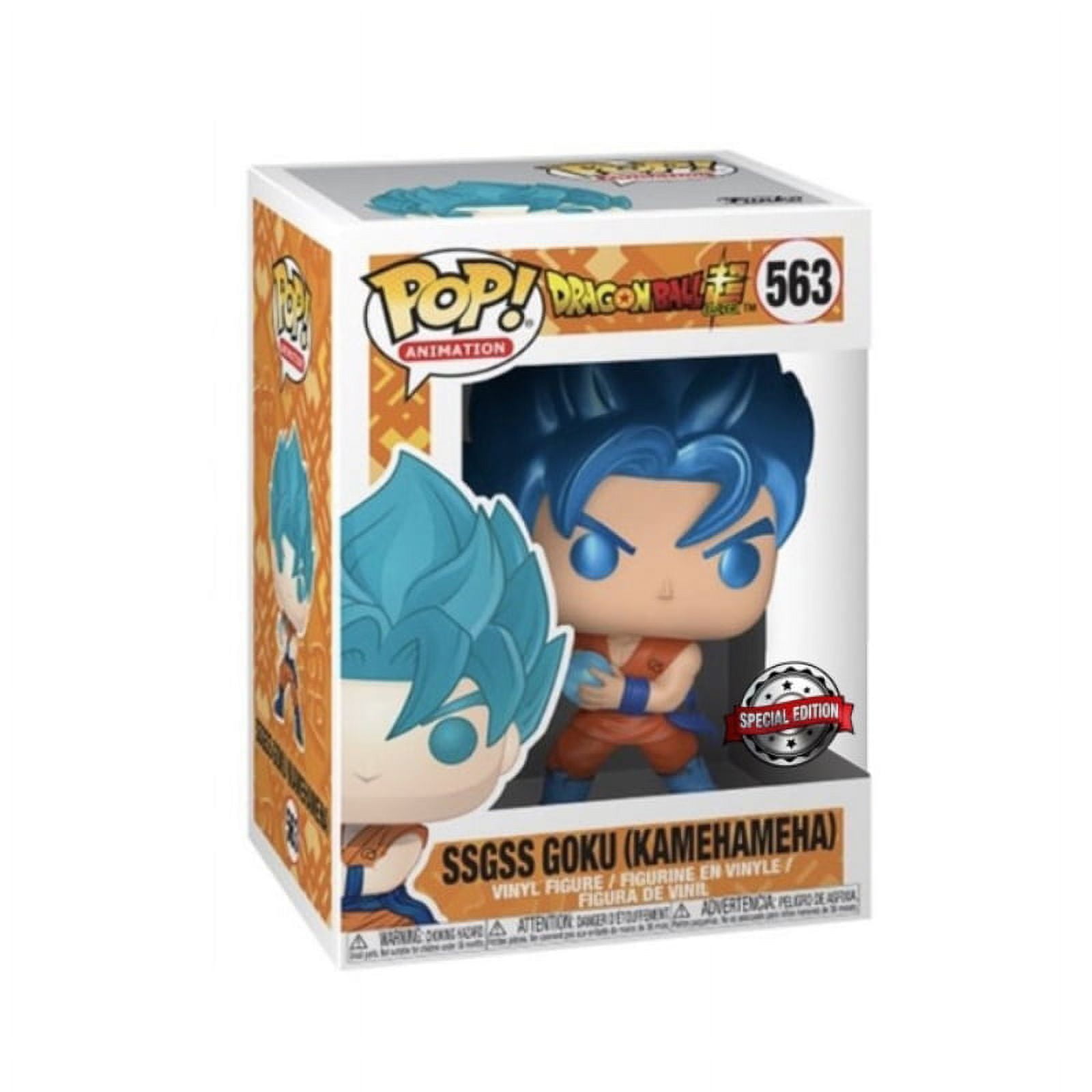 Pop! ssgss Goku Super Saiyajin Blue: Dragon Ball #668 Funko em Promoção na  Americanas