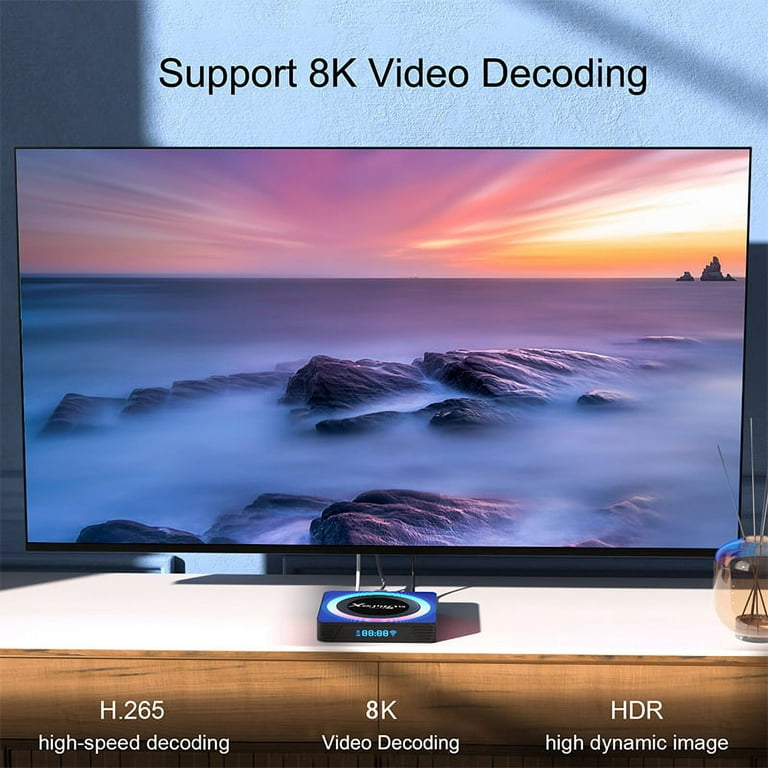 Compre X88 Pro 13 4GB+64GB 8K Ultra HD TV Box Mini Android 13.0