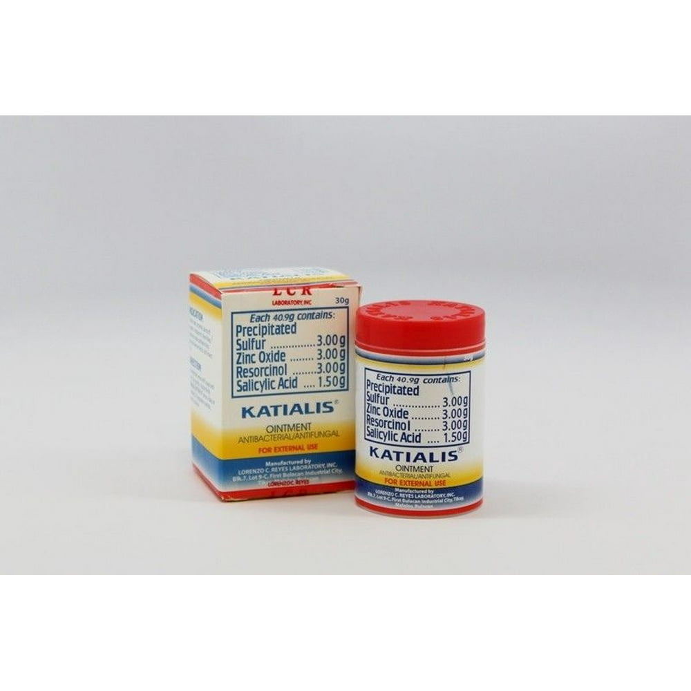 Katialis Medicated Ointment 30g Large Size (Antibacterial/Antifungal