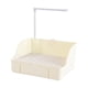 thumbnail image 2 of Bañera automática para pájaros, bañera automática para pájaros, ducha, juguete para mascotas, piscina circulante blanco, 2 of 9