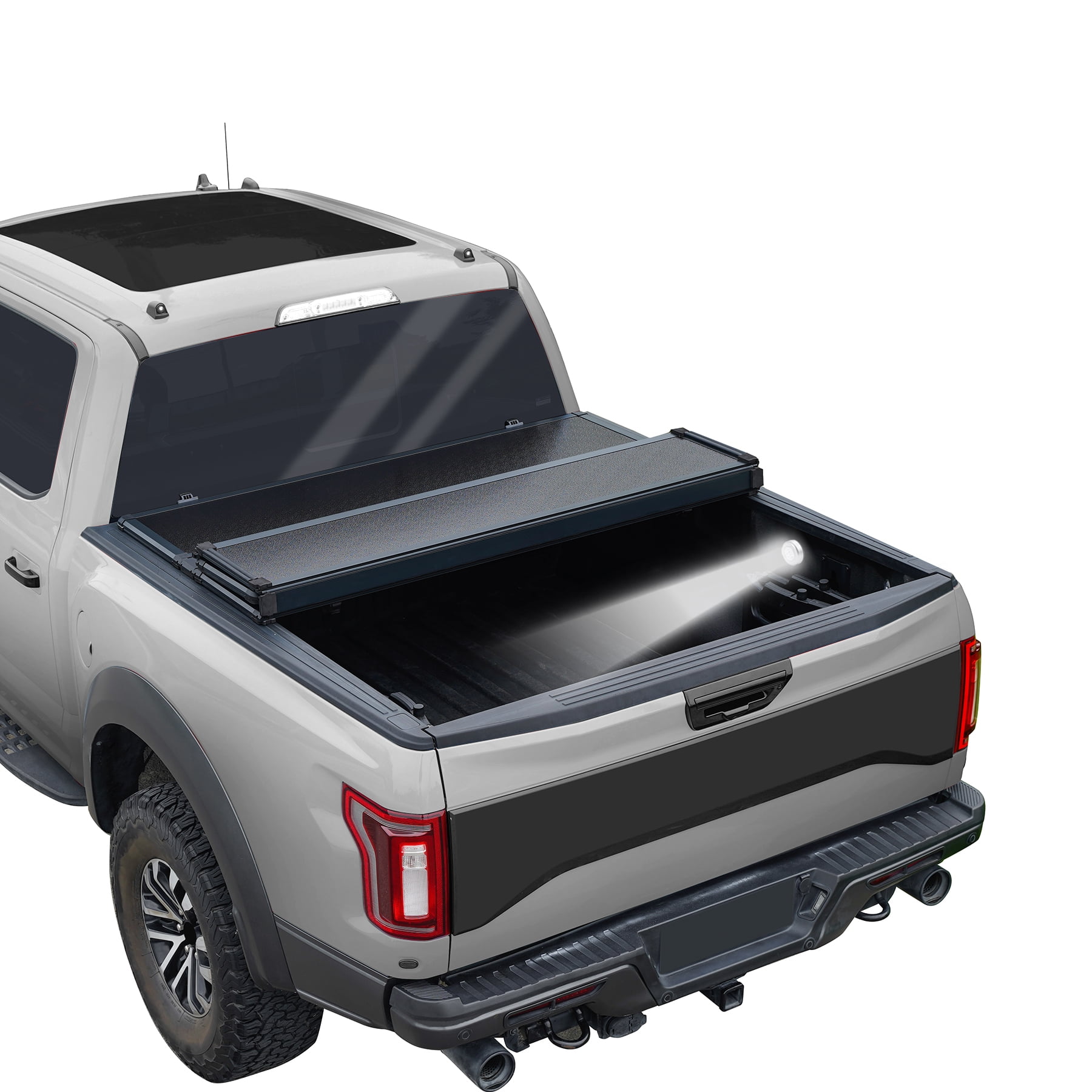 JDMSPEED Hard 4Fold Truck Bed Tonneau Cover Compatible with 20152022