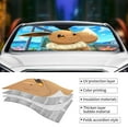 thumbnail image 5 of Kawaii Eevee Car Windshield Sunshade Automotive Sun Shade for Cars SUV Trucks Visor Cover Fits Most Car SUV, 5 of 9