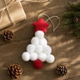 thumbnail image 4 of Eolstice Christmas Tree Ornaments, Star and Mini Ball Xmas Hanging Decorations, Cute Pendants for Holiday Window, Home, Wreath, Festive Party Decor, 4 of 7