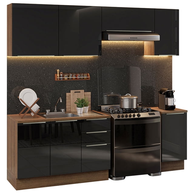 Cocina Integral Modular Madesa 240cm con Acessorios MN