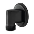 thumbnail image 4 of Kingston Brass K173A0 Trimscape Wall Mount Supply Elbow in Matte Black, 4 of 4