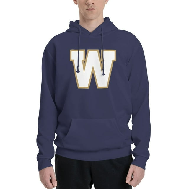 Chandail à Capuchon en Molleton des Blue Bombers de Winnipeg, Chandail Décontracté à Enfiler