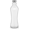 thumbnail image 2 of JoyJolt Spring Reusable Glass Water Bottles with Stainless Steel Screw Cap - Set of 2 - Clear, 2 of 10