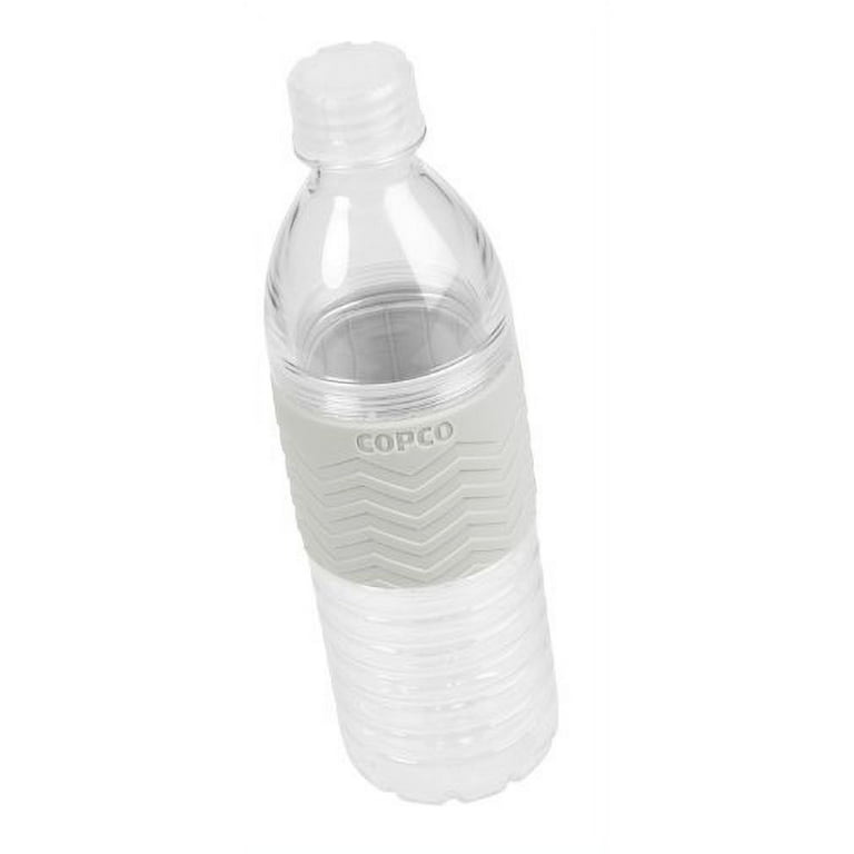 Copco Hydra Water Bottle 16.9 Ounce Non Slip Sleeve BPA Free Tritan Plastic  Reusable - Robins Egg Blue 2510-2182